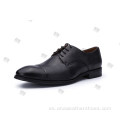 Zapatos casuales de alta calidad para hombres Zapato de cuero de vaca